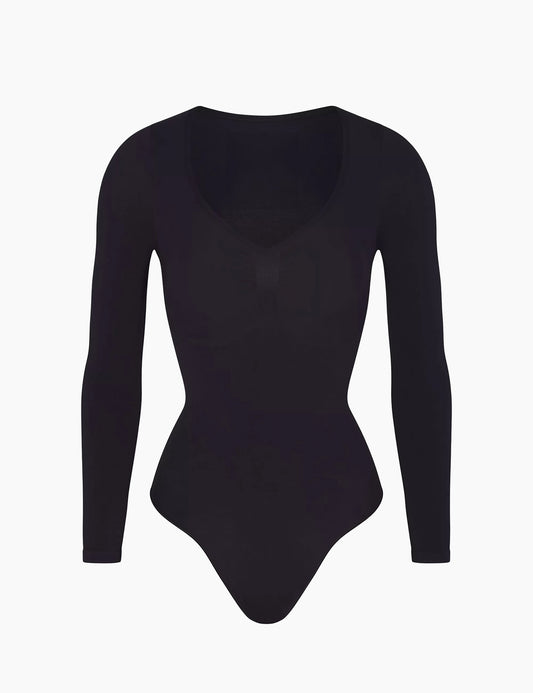 SCULPT LONG-SLEEVE BODYSUIT